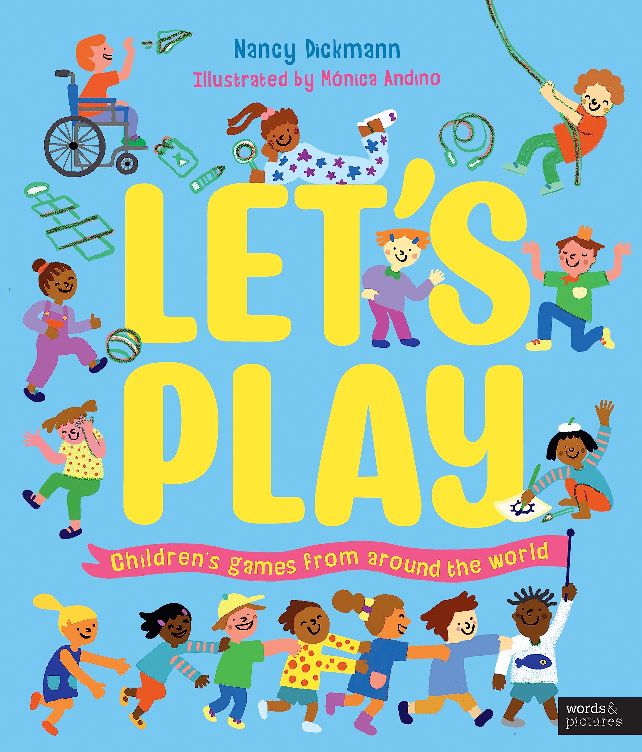 DWE Let’s play (DVD, Guide book) Let's Play: Children's Games From Around The World: Dickmann